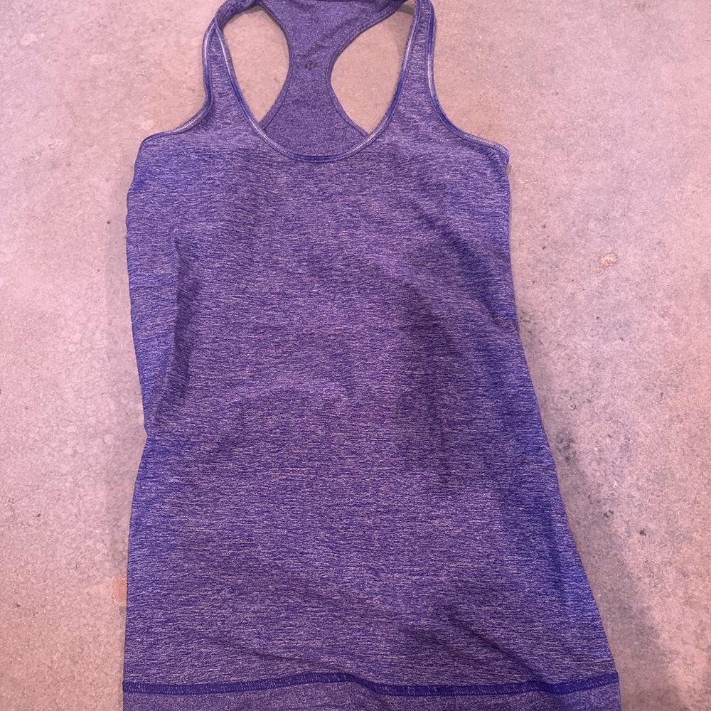 Women's Purple Racerback Tank Top